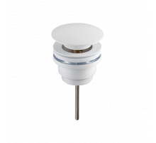 Донный клапан универсальный,белый глянец FELICE V-2 BIANCO