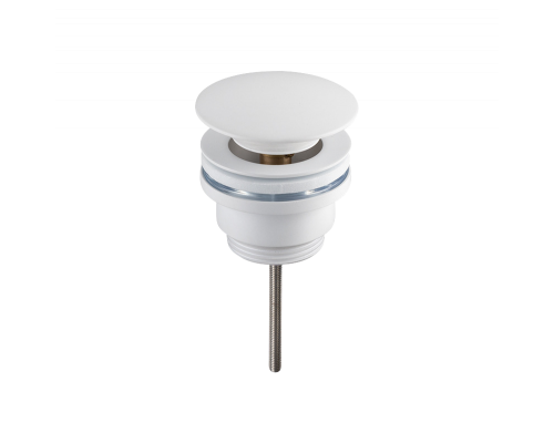 Донный клапан универсальный,белый глянец FELICE V-2 BIANCO