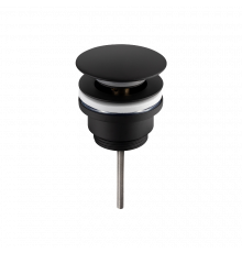 Донный клапан универсальный,черный матовый FELICE V-2 NERO OPACO