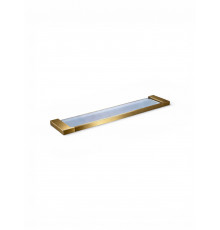Стеклянная полка,матовое золото FELICE D 1020 ORO OPACO