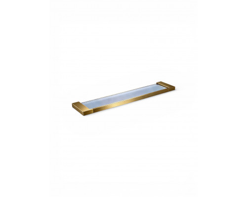 Стеклянная полка,матовое золото FELICE D 1020 ORO OPACO