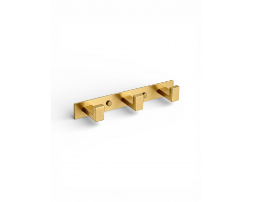 Тройной крючок,матовое золото FELICE D 1016 ORO OPACO