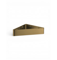 Угловая полка из латуни,матовое золото FELICE F 01 ORO OPACO