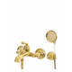 Смеситель для ванны с душем,золото глянцевое FELICE 0540 ORO