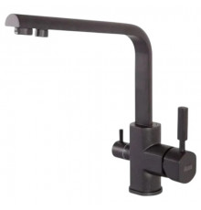 Смеситель для кухни с краном для питьевой воды,черный матовый FELICE 1516-10 NERO OPACO