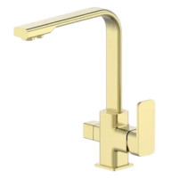 Смеситель для кухни с фильтром для питьевой воды золото матовое Vivi Felice FELICE 1617-12 ORO OPACO