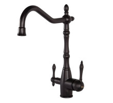 Смеситель для кухни с подключением к фильтру,черный матовый FELICE 1819 NERO OPACO