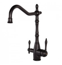 Смеситель для кухни с подключением к фильтру,черный матовый FELICE 1819 NERO OPACO