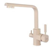 Смеситель для кухни с краном для питьевой воды,бежевый FELICE 1516-6 BEIGE