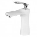 Смеситель для раковины,белый хром FELICE 9030 B CROMO BIANCO