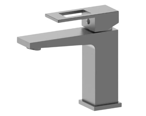 Смеситель для раковины,оружейная сталь FELICE 0730 GUN METAL