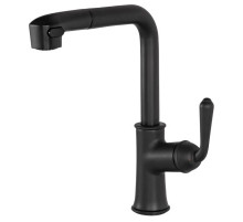 Смеситель для кухни ,черный матовый FELICE 0519 NERO OPACO