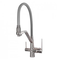 Смеситель для кухни ,сатин FELICE 1415 SG SATINATO-GRIGIO