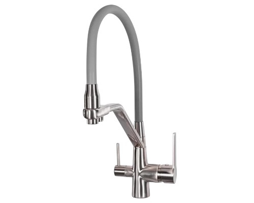 Смеситель для кухни ,сатин FELICE 1415 SG SATINATO-GRIGIO