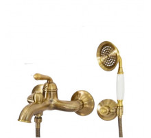 Смеситель для ванны с душем,бронза FELICE 0540 BRONZO