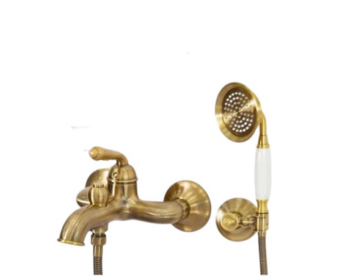 Смеситель для ванны с душем,бронза FELICE 0540 BRONZO