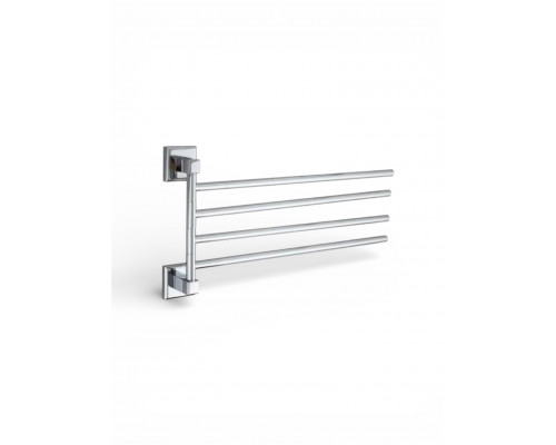 Поворотный держатель для полотенец четверной,хром FELICE FL 1024