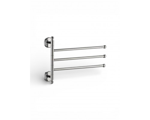 Поворотный держатель для полотенец тройной,хром FELICE N 1024