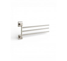 Поворотный держатель для полотенец тройной,никель FELICE FL 1023 NICHEL