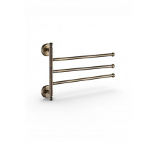 Поворотный держатель для полотенец тройной,бронза FELICE N 1024 BRONZO