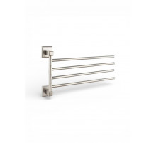 Поворотный держатель для полотенец четверной,никель FELICE FL 1024 NICHEL