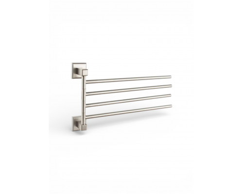 Поворотный держатель для полотенец четверной,никель FELICE FL 1024 NICHEL