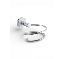 Держатель для фена,хром с белой вставкой FELICE R 1011 BL