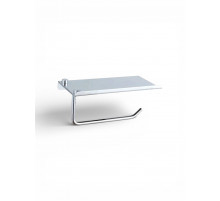 Держатель для туалетной бумаги с полочкой,хром FELICE FL 1039