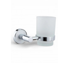 Стакан для ванной комнаты белый,хром FELICE R 1028 BL