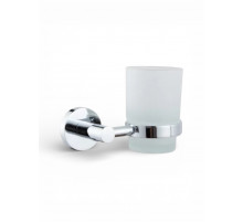 Стакан для ванной комнаты одинарный,хром FELICE R 1028
