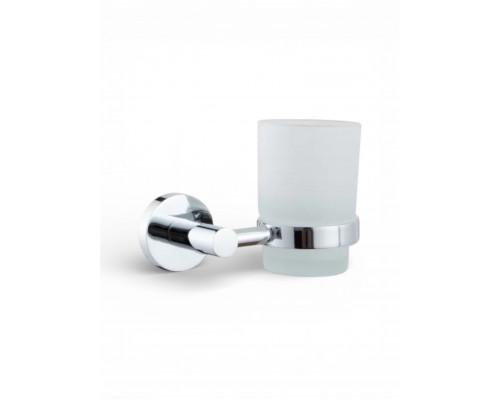 Стакан для ванной комнаты одинарный,хром FELICE R 1028