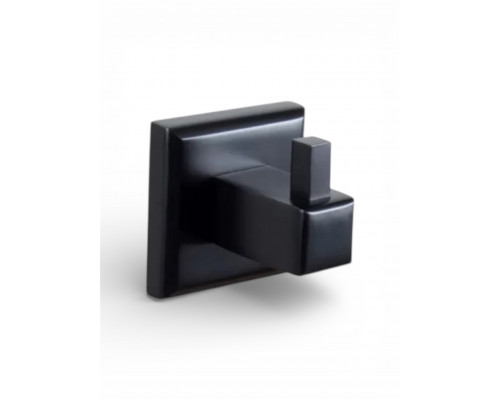 Крючок для ванной комнаты одинарный,черный матовый FELICE FL 1001 N