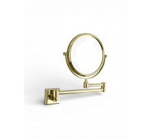 Зеркало косметическое увеличительное поворотное,матовое золото FELICE FL 1032 ORO OPACO