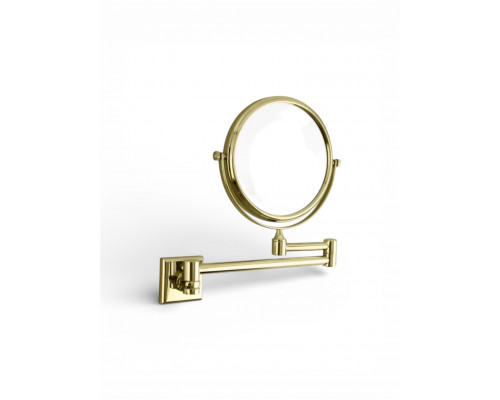 Зеркало косметическое увеличительное поворотное,матовое золото FELICE FL 1032 ORO OPACO