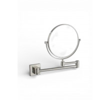 Зеркало для ванной поворотное,косметическое,увеличительное никель FELICE FL 1032 NICHEL