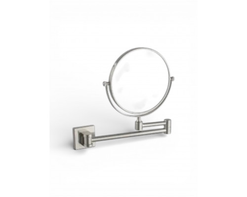 Зеркало для ванной поворотное,косметическое,увеличительное никель FELICE FL 1032 NICHEL