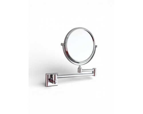 Поворотное зеркало для ванной увеличительное,хром FELICE FL 1032
