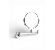 Зеркало для ванной косметическое,хром с белой вставкой FELICE R 1040 BL