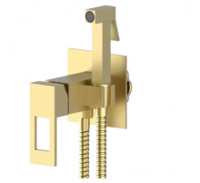 Встраиваемый гигиенический душ со смесителем,золото матовое FELICE 0710 ORO OPACO
