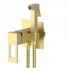 Встраиваемый гигиенический душ со смесителем,золото матовое FELICE 0710 ORO OPACO