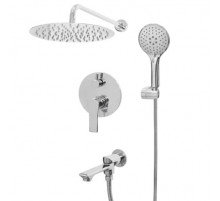 Встраиваемая душевая система для ванны и душа,хром глянец FELICE 8020 CROMO