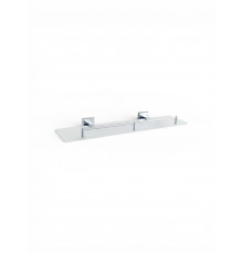 Стеклянная полка для ванной комнаты,хром FELICE FL 1020 CROMO