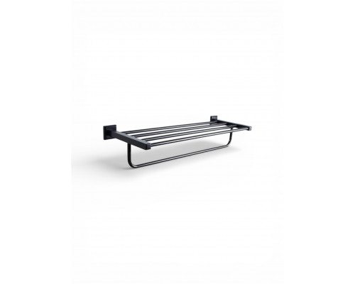Полка для полотенец в ванную комнату,матовый черный FELICE FL 1036 NERO OPACO