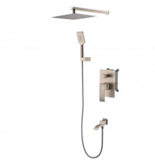 Встраиваемая душевая система для ванны и душа,никель FELICE 1020 NICHEL