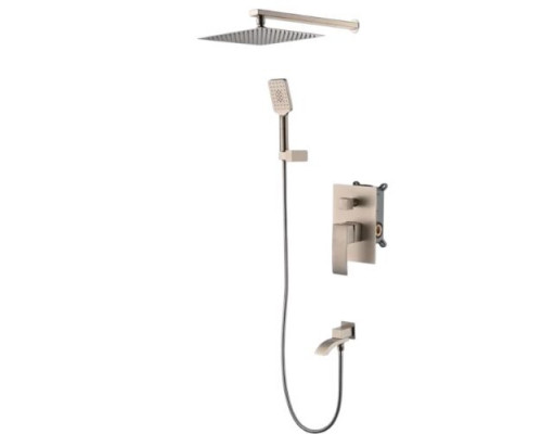 Встраиваемая душевая система для ванны и душа,никель FELICE 1020 NICHEL