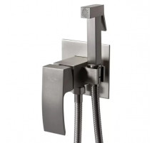 Встраиваемый гигиенический душ со смесителем,никель FELICE 1010 NICHEL