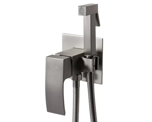 Встраиваемый гигиенический душ со смесителем,никель FELICE 1010 NICHEL