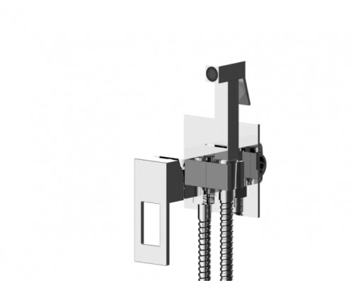 Встраиваемый гигиенический душ со смесителем,хром FELICE 0710 CROMO