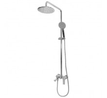 Душевая система с тропическим душем и смесителем,хром FELICE 8060 CROMO