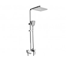 Душевая система с тропическим душем и смесителем,хром FELICE 0760 CROMO